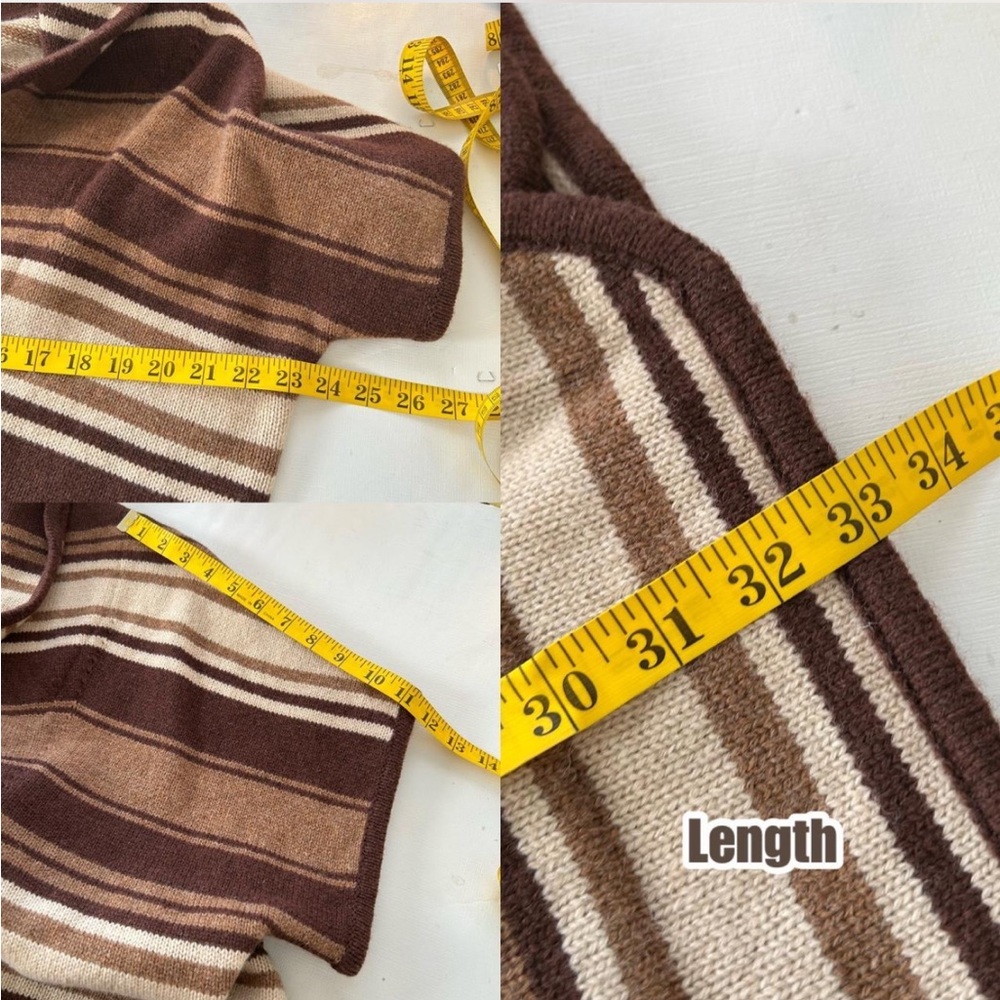 Eddie Bauer cardigan belted, short-sleeve with a shawl collar wool blend -XL/XXL - Picture 8 of 8
